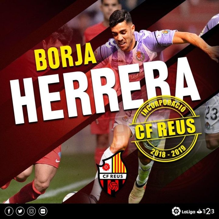 El Reus se lleva a Borja Herrera