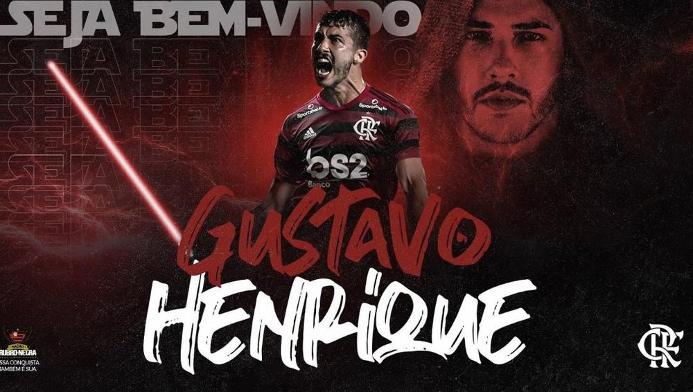 Flamengo ya tiene a su primer fichaje del año. Twitter/Flamengo