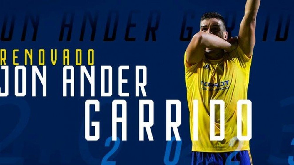 Garrido renueva con el Cádiz. Cadiz_CF