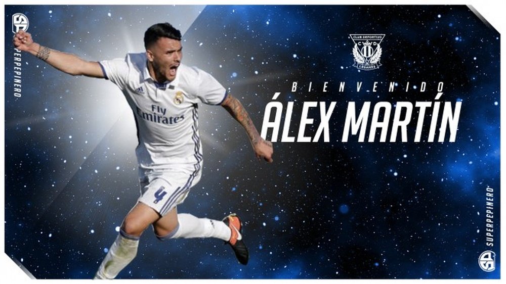 Alex Martin has signed a two year deal with Leganes. CDLeganes