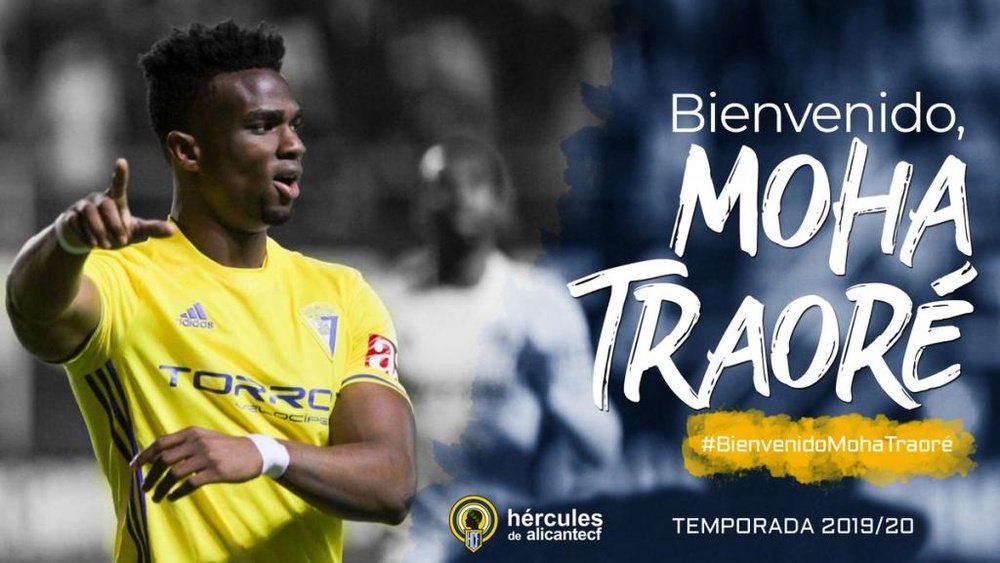 Moha Traoré llega al Hércules. CFHércules
