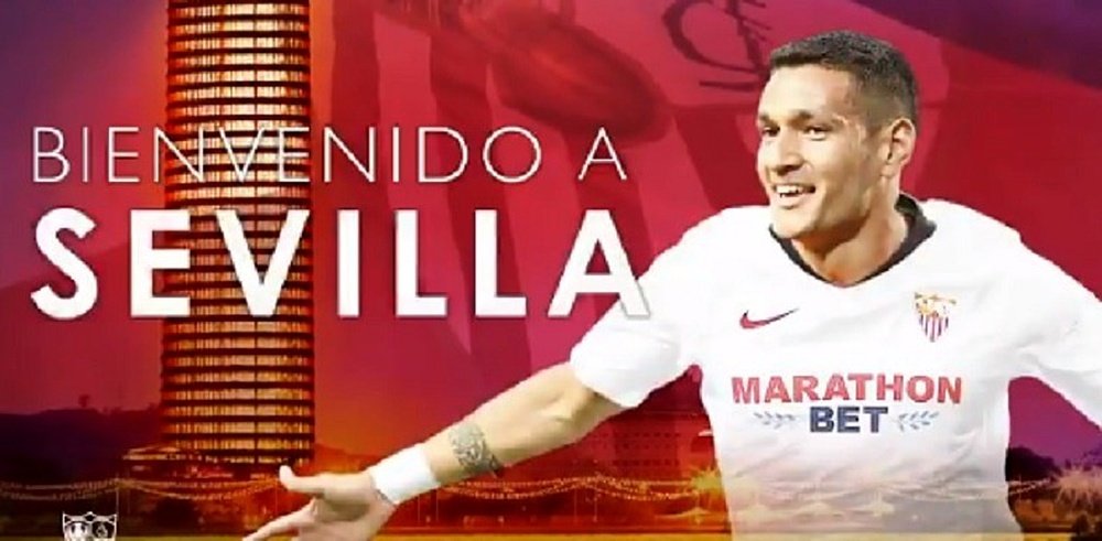 Rony Lopes ya es del Sevilla. SevillaFC/Captura