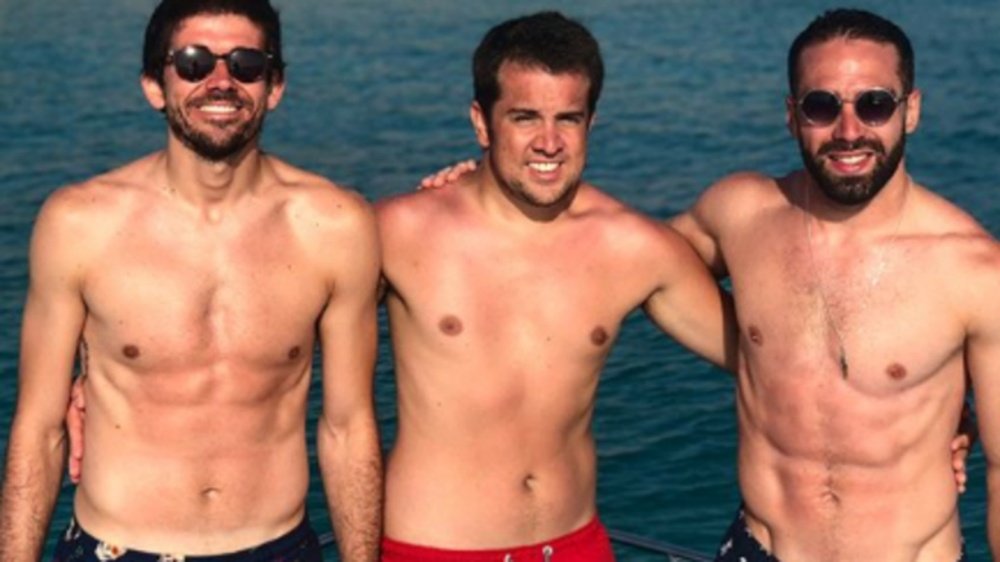 Carvajal está disfrutando de sus últimos días de vacaciones en un yate, en Ibiza. Instagram