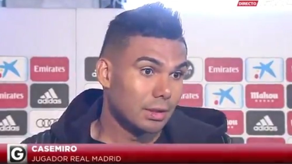 Casemiro n'a été expulsé qu'avec l'équipe du Brésil. Capture/Gol