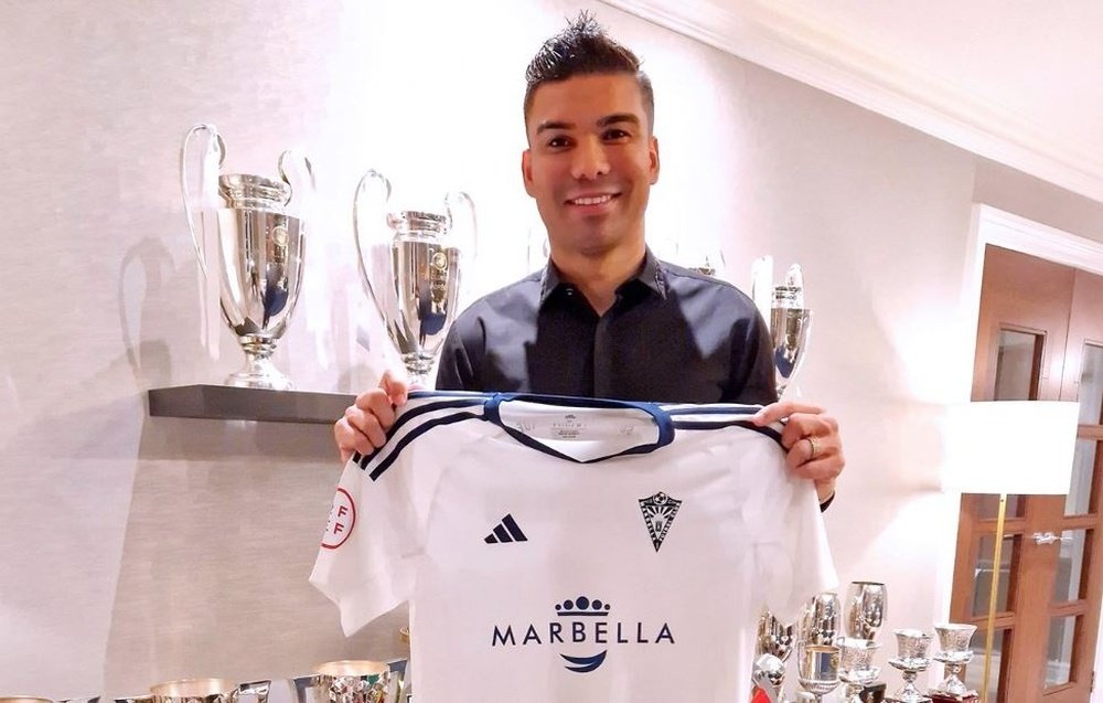 Casemiro has become a new shareholder of Spanish side Marbella FC. Screenshot/MarbellaFC