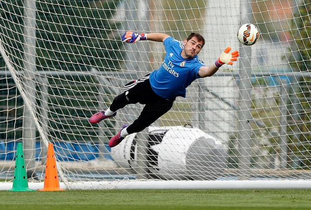 Iker Casillas, portero del Real Madrid. RealMadrid