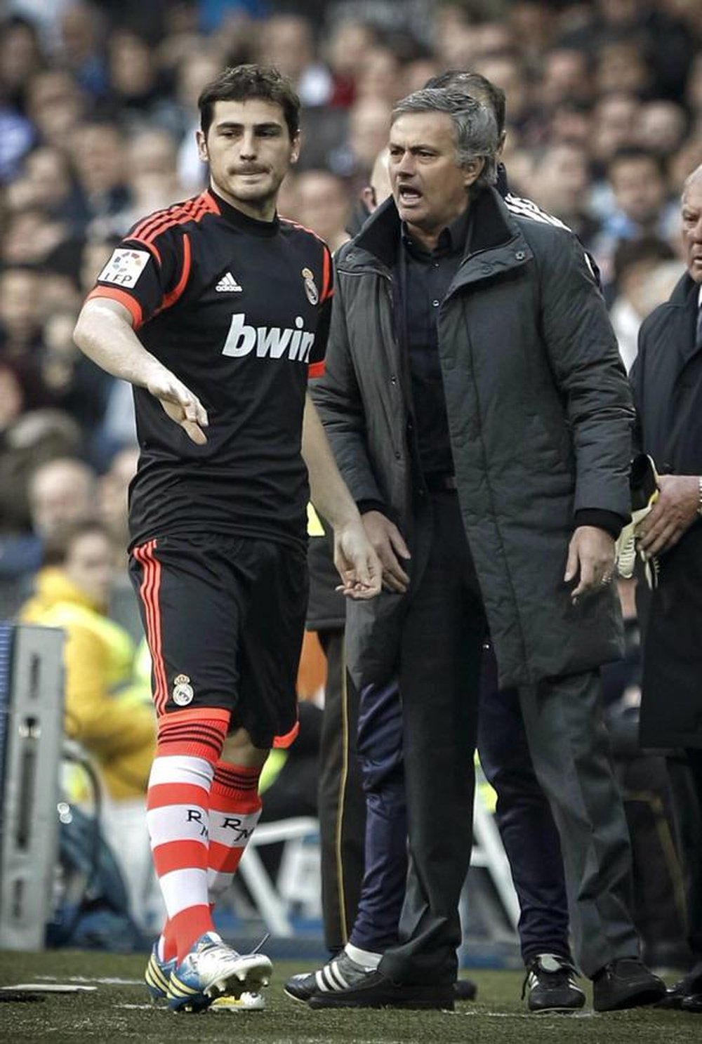 Casillas and Mourinho have been locked in a feud since their days in Madrid. TWITTER