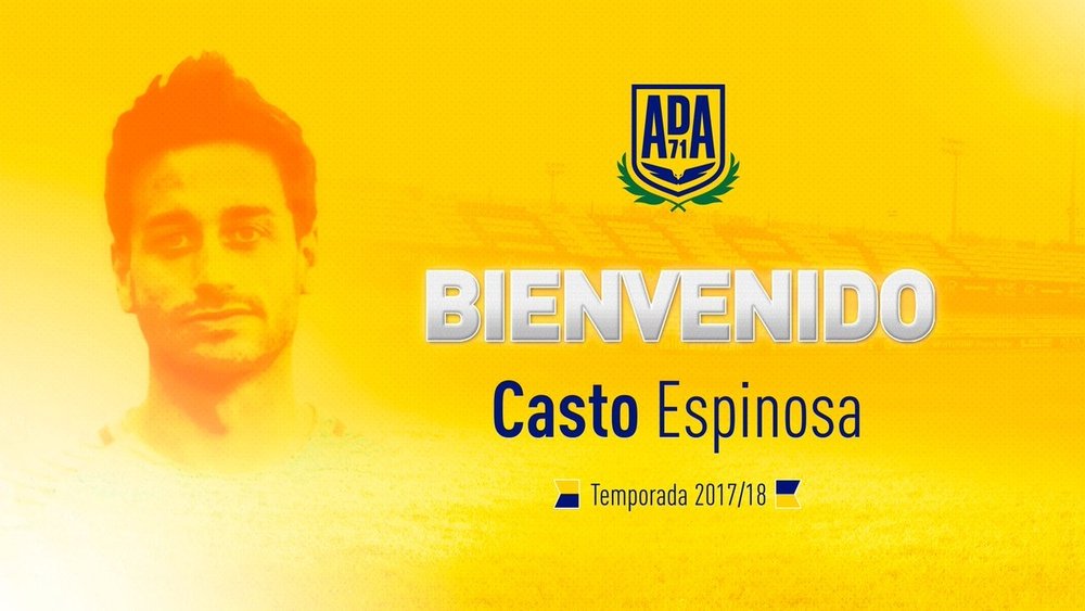 Casto Espinosa, nuevo jugador del Alcorcón. ADAlcorcón