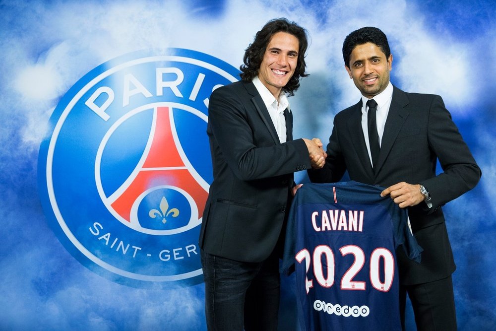 Le Paris Saint-Germain a officialisé la prolongation de contrat d'Edinson Cavani. PSG