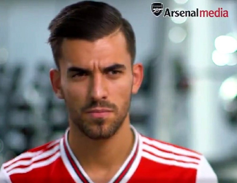 Ceballos pronuncia sus primeras palabras en el Arsenal. ArsenalMedia