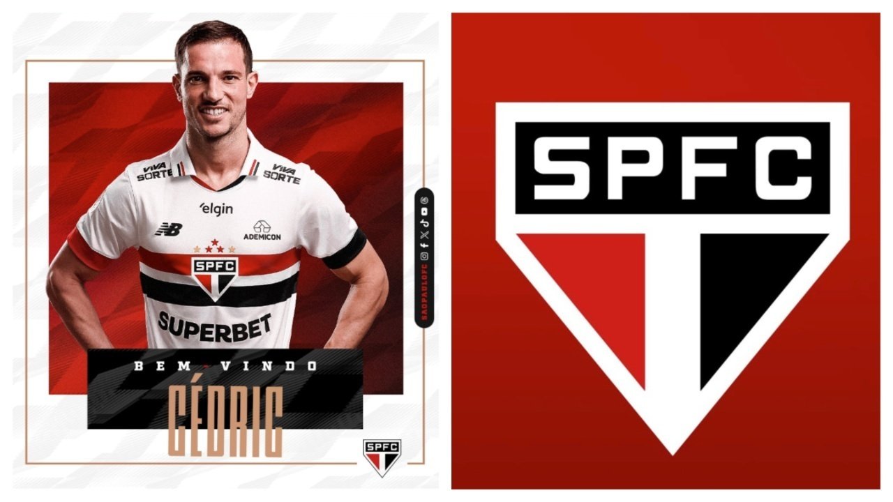 Cédric Soares é apresentado no São Paulo: "Cheguei pronto para trabalhar"