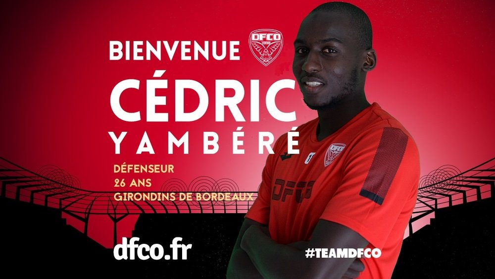Cédric Yambéré s'engage officiellement à Dijon. DijonFCO