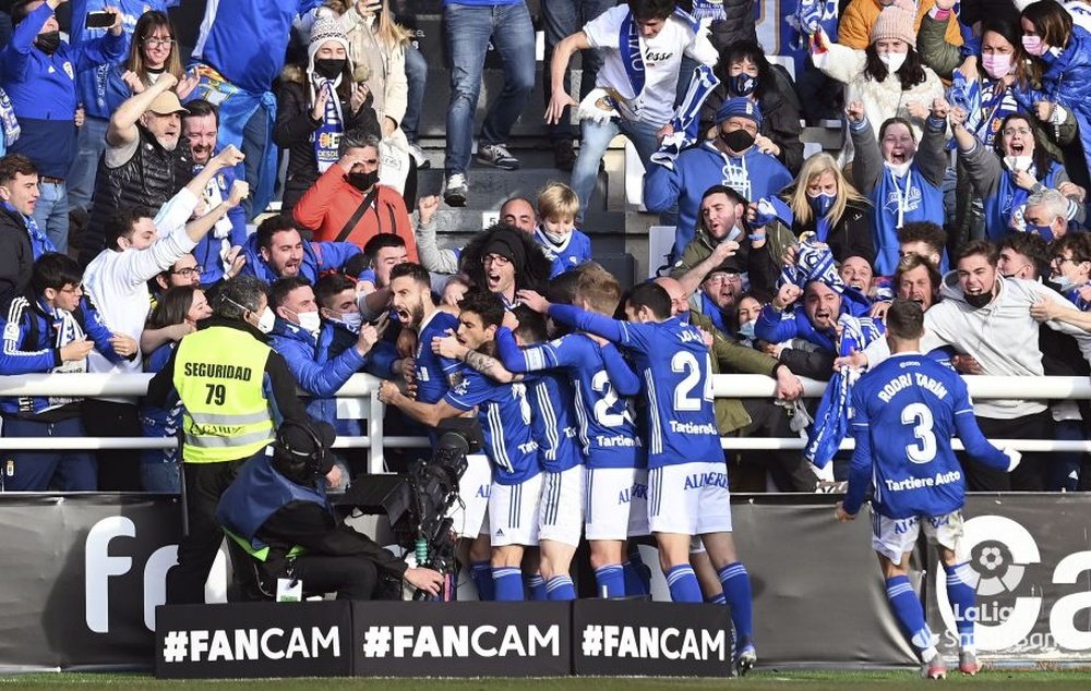 El Oviedo ganó por la mínima en su visita al Burgos. LaLiga