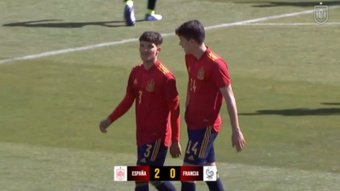 España vuelve a vencer a Francia Sub 17. Captura/SeFutbol