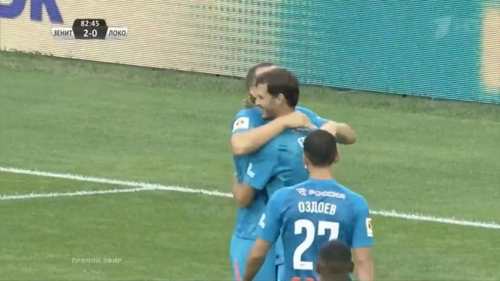 El Zenit se lleva la Supercopa con una goleada. Twitter/zenit_spb