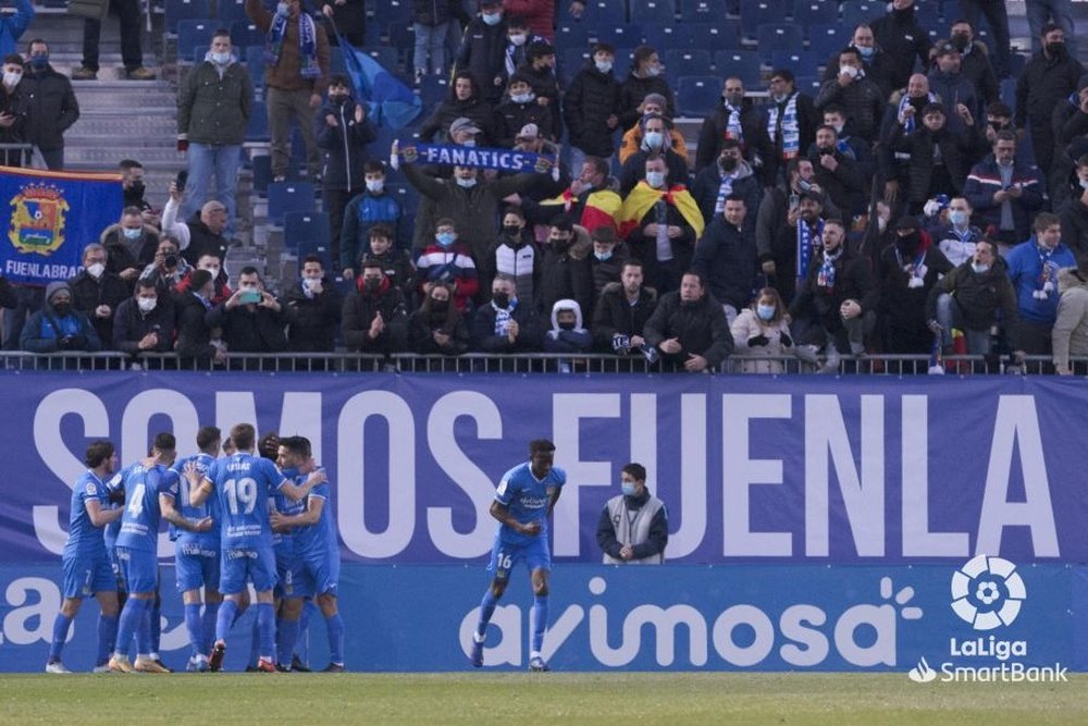 Victoria clave del Fuenlabrada en la lucha por la permanencia. LaLiga