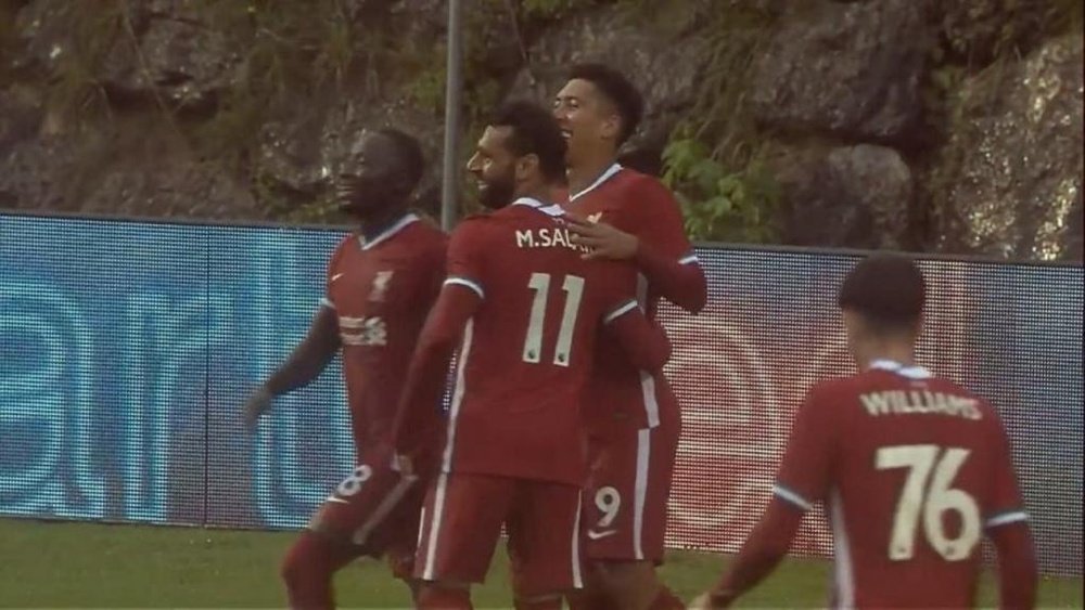 Liverpool won 3-0. Screenshot/beINSports