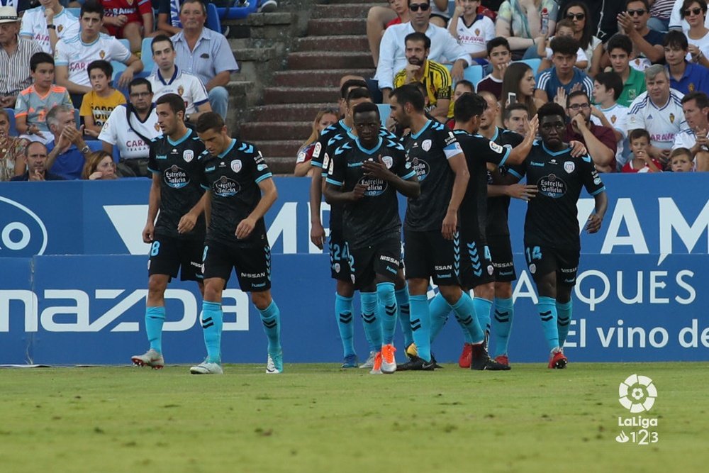 El Lugo acumula cuatro encuentros sin ganar con Monteagudo. LaLiga