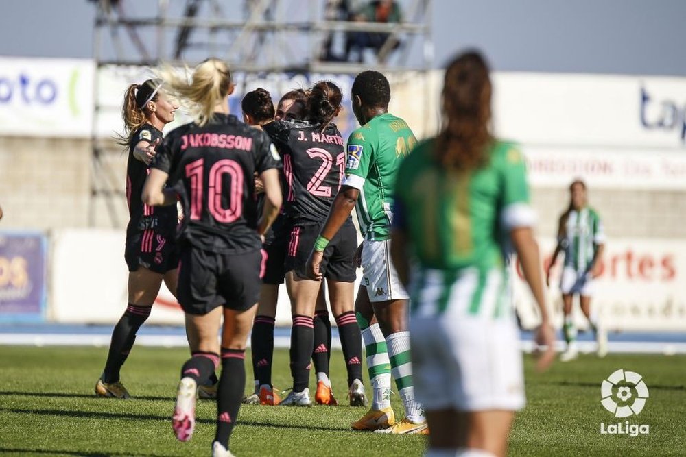 Goleada del Real Madrid Femenino en tierras verdiblancas. LaLiga