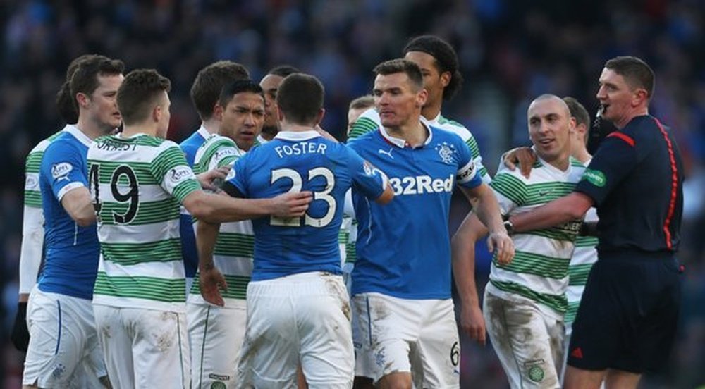 Old Firm clash in Scottish Cup semifinals. Twitter