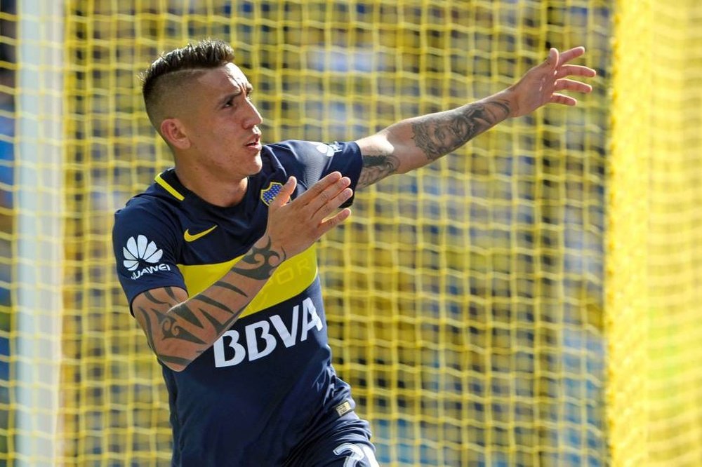 Centurión será una de las bajas de Boca Juniors para esta jornada. EFE