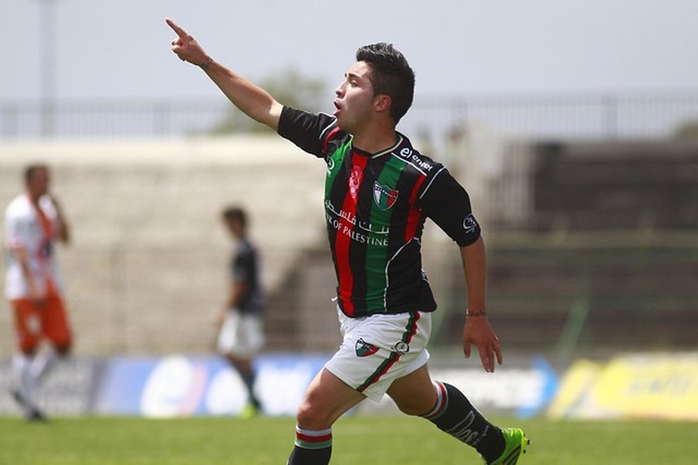 Palestino cayó en casa ante Deportes Iquique. AFP