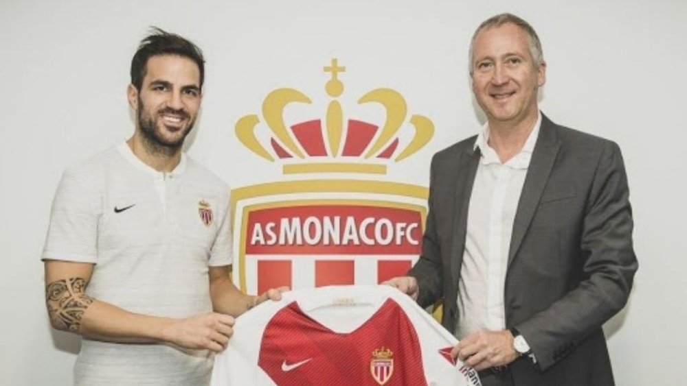 Fabregas rejoint Monaco. EFE