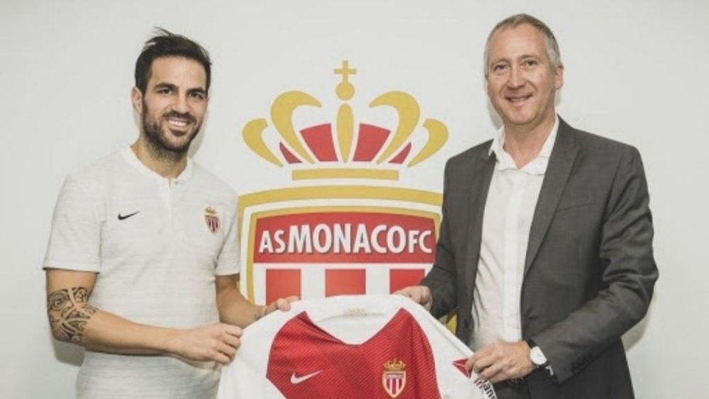 Cesc, novo reforço. ASMonaco