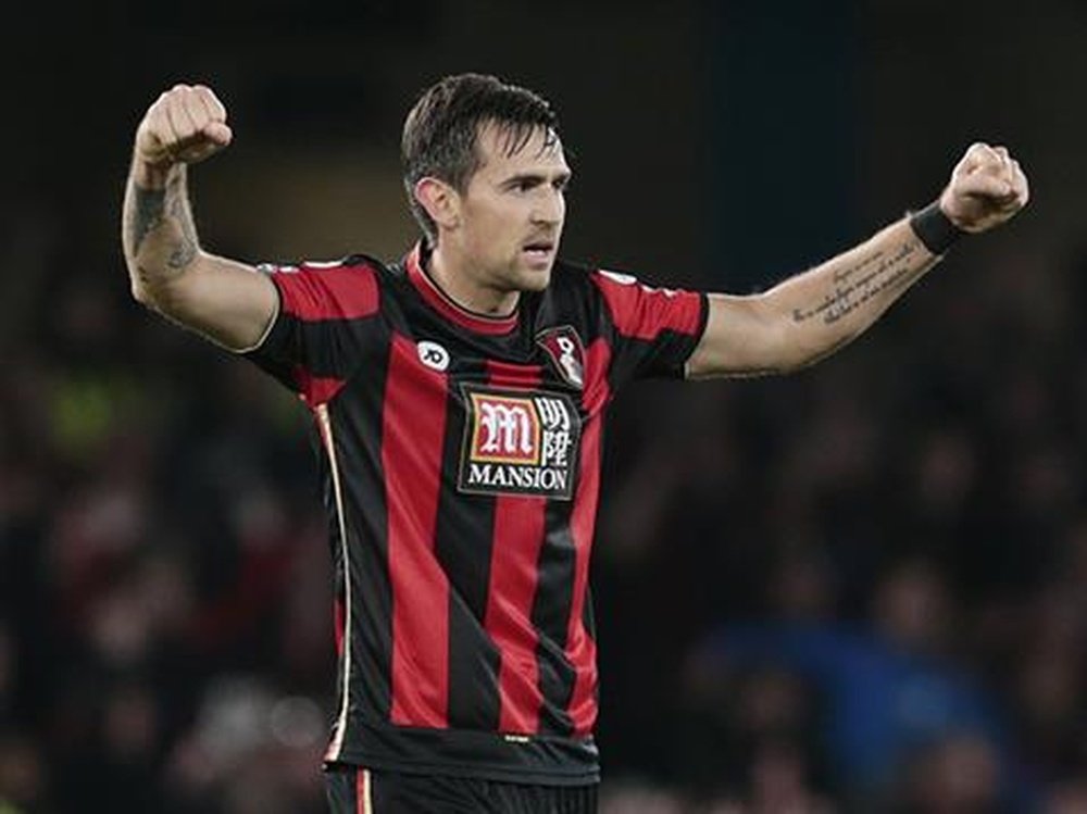 Daniels in action for Bournemouth. AFCB