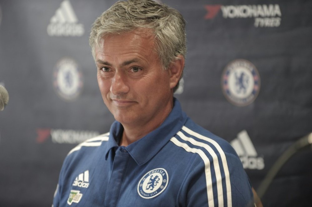 Chelsea manager Jose Mourinho speaks during a press conference in Montreal, Canada on July 21, 2015