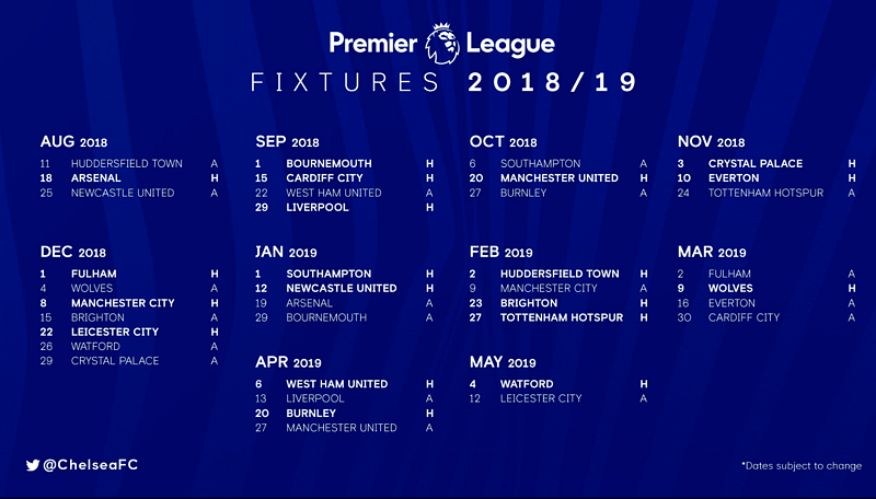 When does the 2018/19 football season start, key dates and fixture