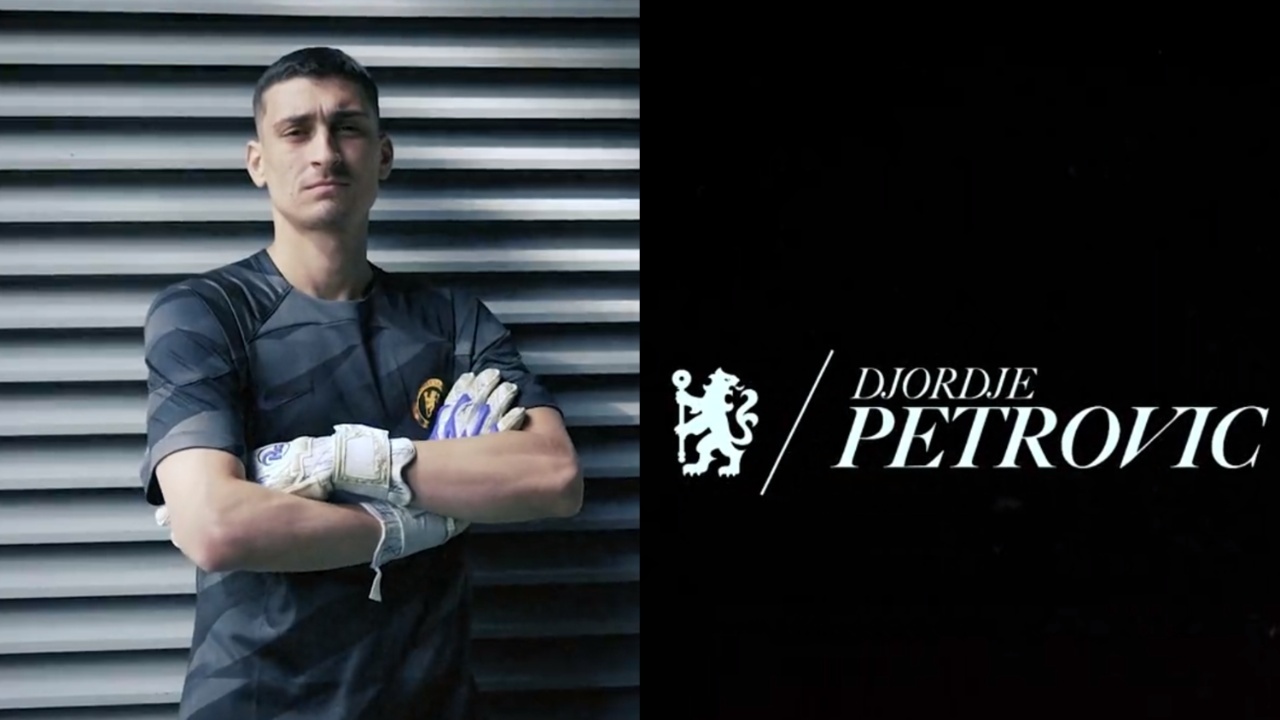 Djordje Petrovic gets his new shirt number at Chelsea