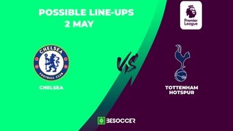 Possible lineups for Chelsea v Tottenham showdown