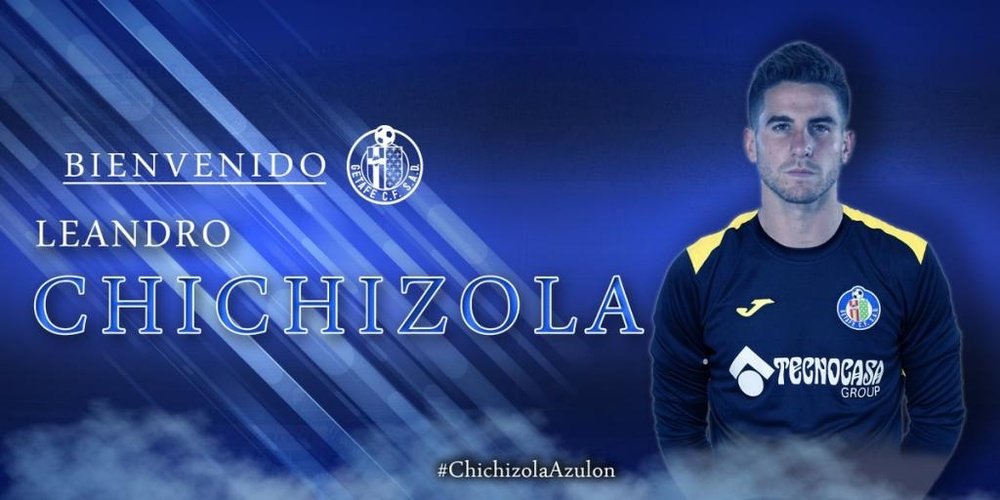 Chichizola firmó tres temporadas con el Getafe. EFE/Archivo