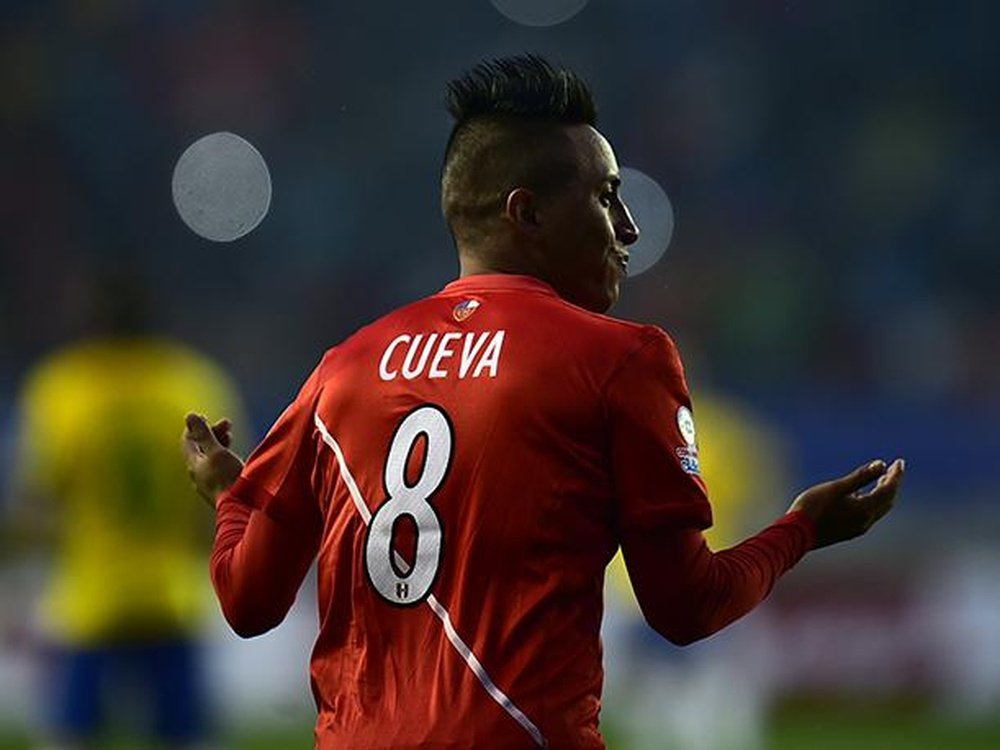 Christian Cueva currently plays in Mexico for Toluca. AFP