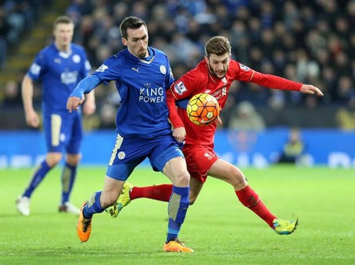 Christian Fuchs insists he is happy at Leicester