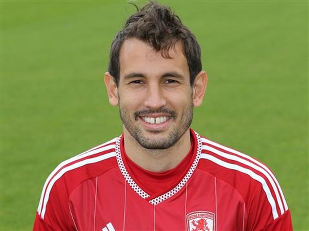 Ni EFE ni AFP, Stuani hizo la foto más popular de la jornada en la Premier League. MCFC