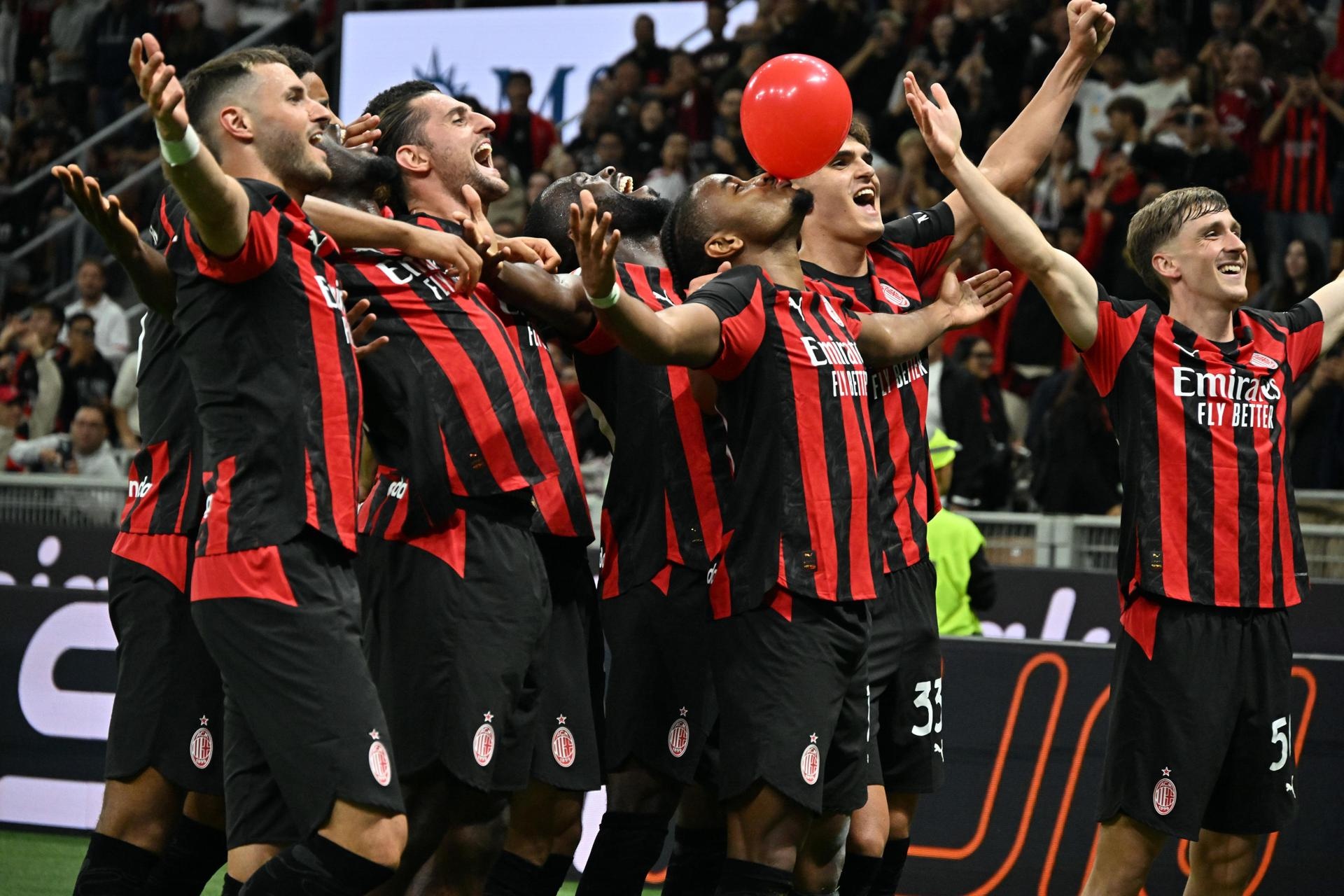 El Milan pone pies en polvorosa