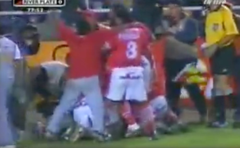 Cienciano ganó a River en la Copa Sudamericana de 2003. Captura/FoxSports