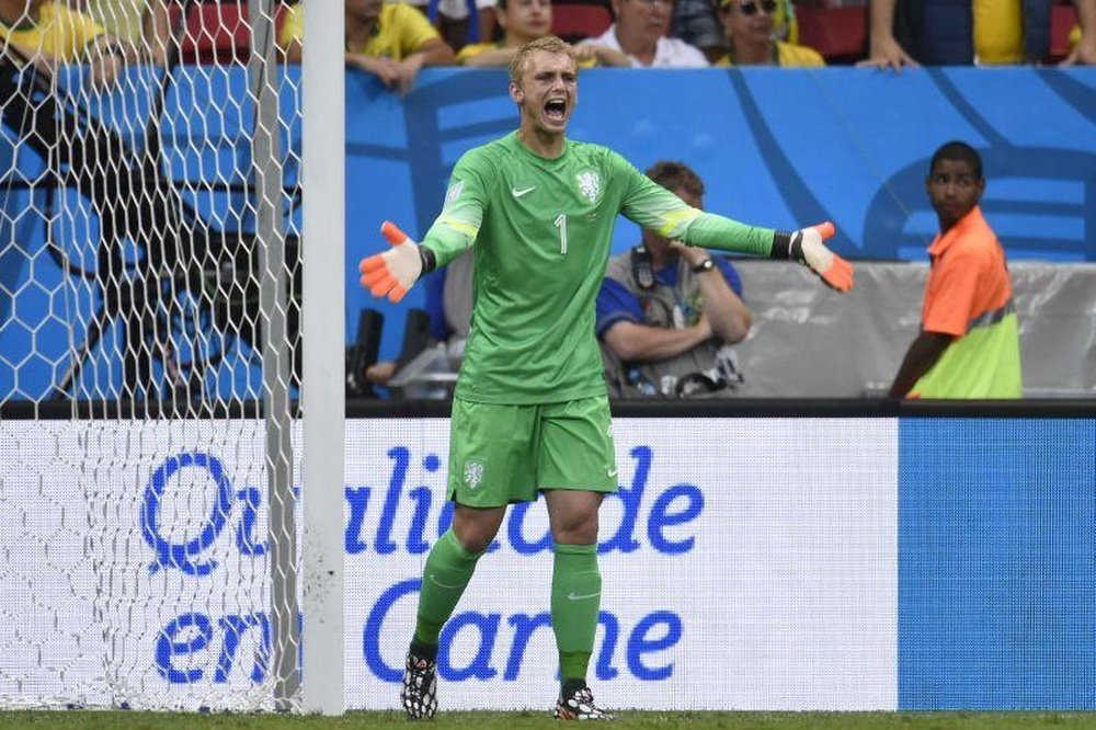 Cillessen, con la puerta abierta... pero con un precio. AFP