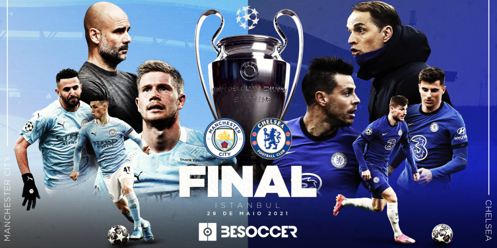 Final Inglesa: Chelsea e Manchester City decidem a Uefa Champions