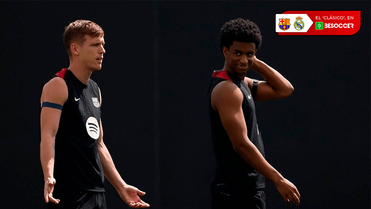 Balde y Casadó entrenan ya con el alta médica para el 'Clásico'