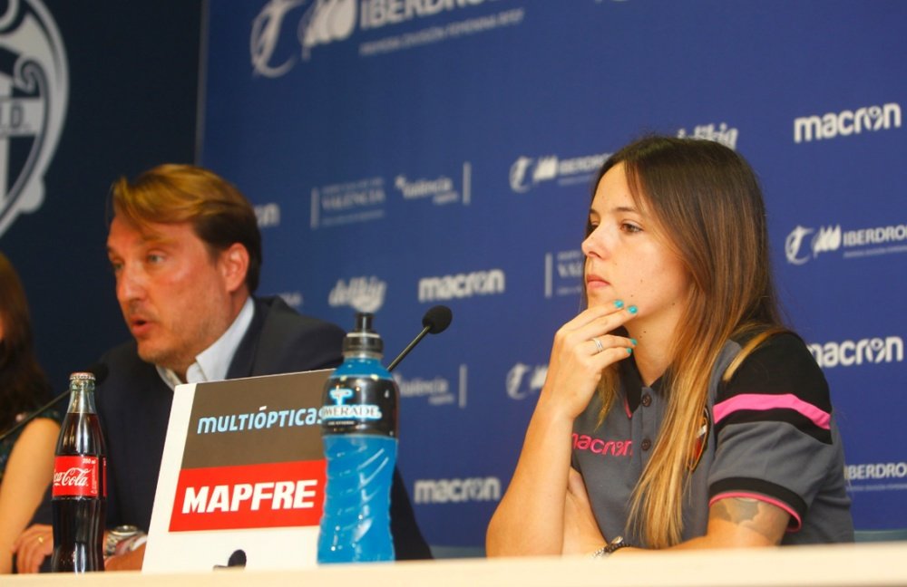 Zornoza habló con Ivana Andrés antes de fichar por el equipo. LevanteFemenino