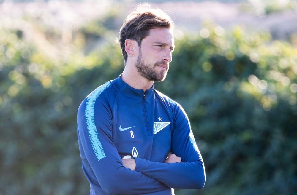 Claudio Marchisio, durante su etapa en el Zenit de San Petersburgo. FCZenit