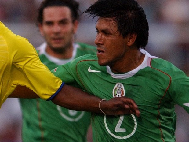 Claudio Suárez presume de sus 178 partidos con la selección de México entre 1992 y 2006. AFP