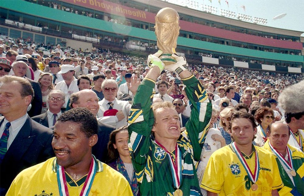Brasil x Itália: craques de 1994 vão reeditar final. AFP