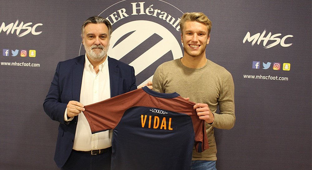 Vidal pasa a formar parte del primer equipo. MHSC
