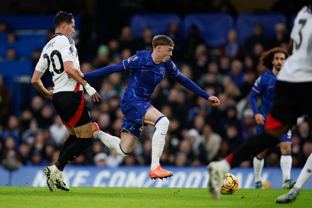 Palmer joined Chelsea at the start of the 2023/24 season from Manchester City. EFE