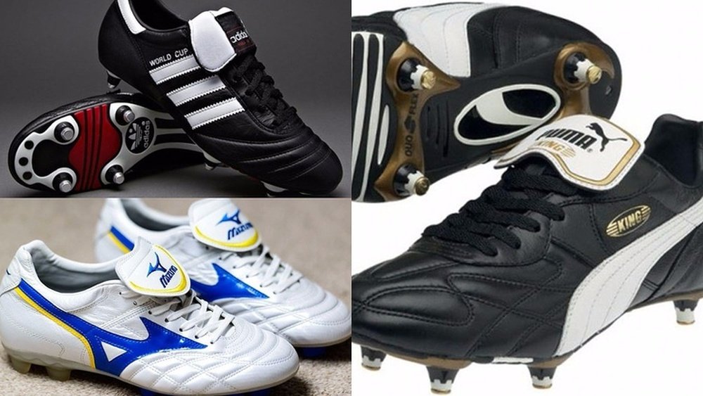 Quelques unes des chaussures les plus emblématiques de l'histoire du football. BeSoccer