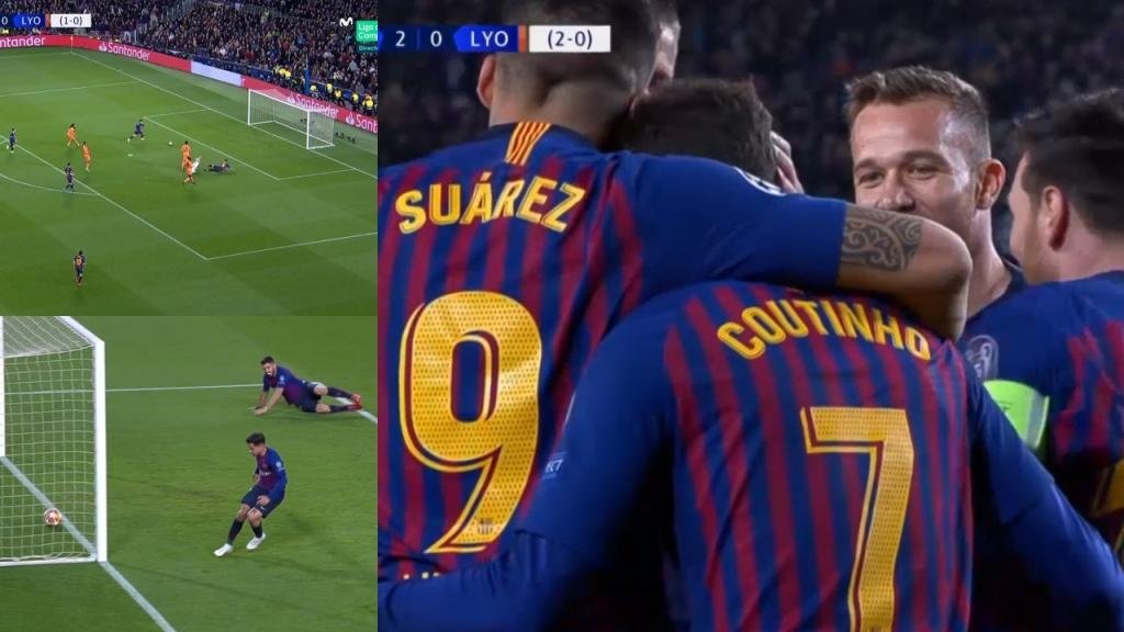 Coutinho scores second goal of this year's Champions League. Movistar+